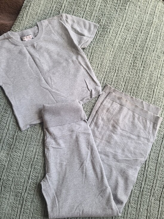 Sincerly Jules Pants - Gray Lounge Set